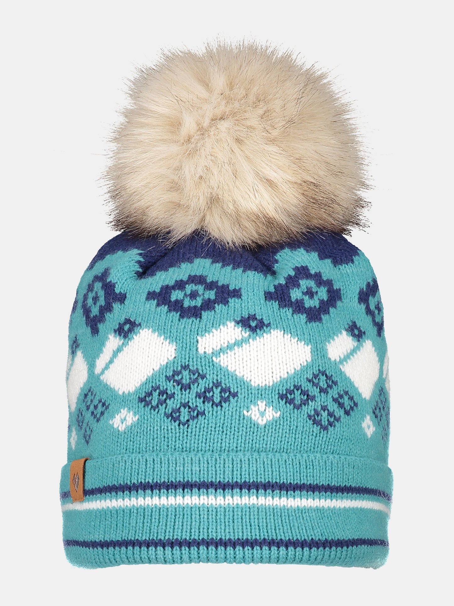 Obermeyer Women's Durango FF Pom Beanie - Saint Bernard