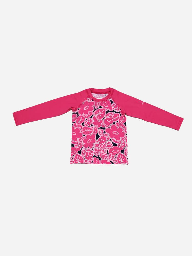 Columbia Toddler Sandy Shores Printed Long Sleeve Sungaurd - Saint Bernard