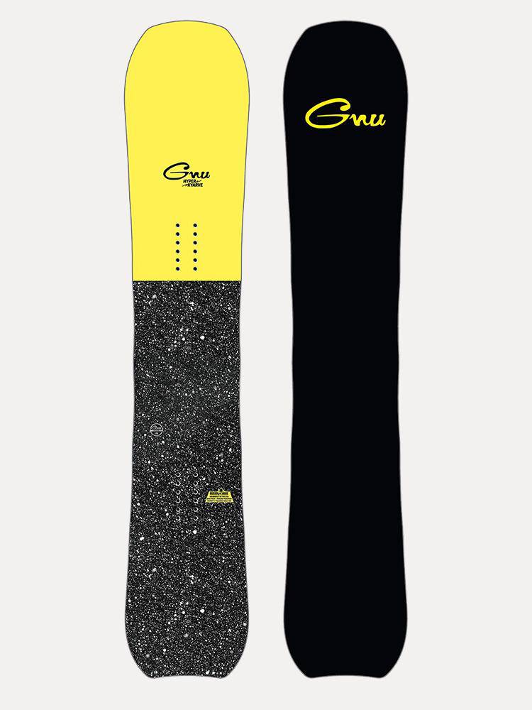GNU Women's Hyperkyarve C2X All Mountain Snowboard 2019 - Saint Bernard
