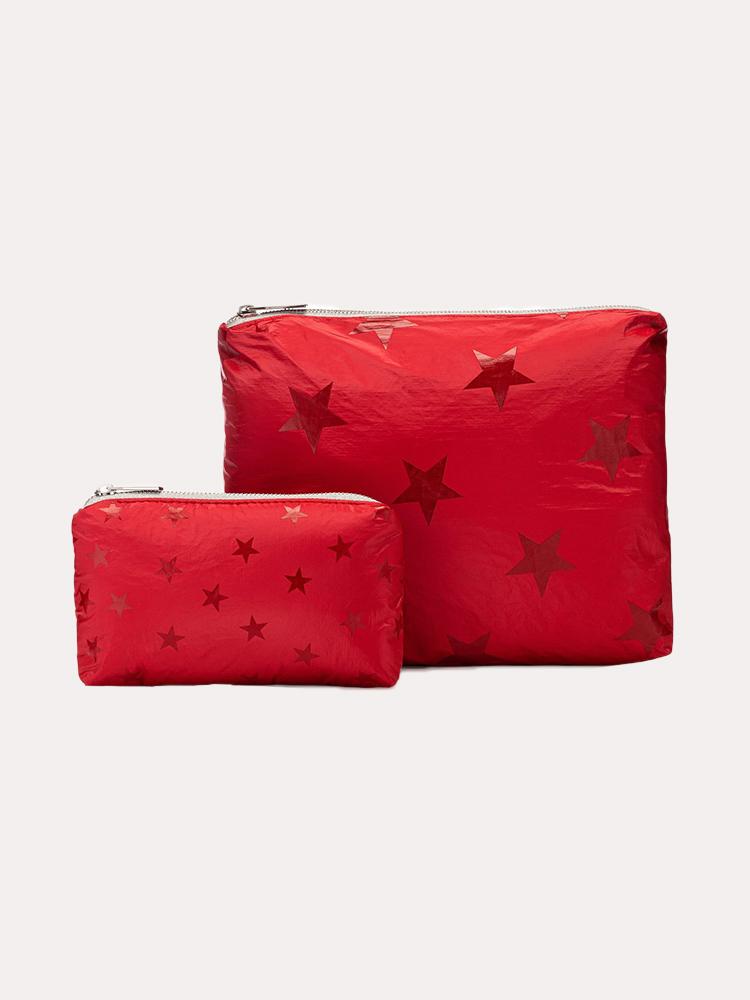 Hilovetravel Set Of Two Packs Chili Peper Red Tone Stars - Saint Bernard