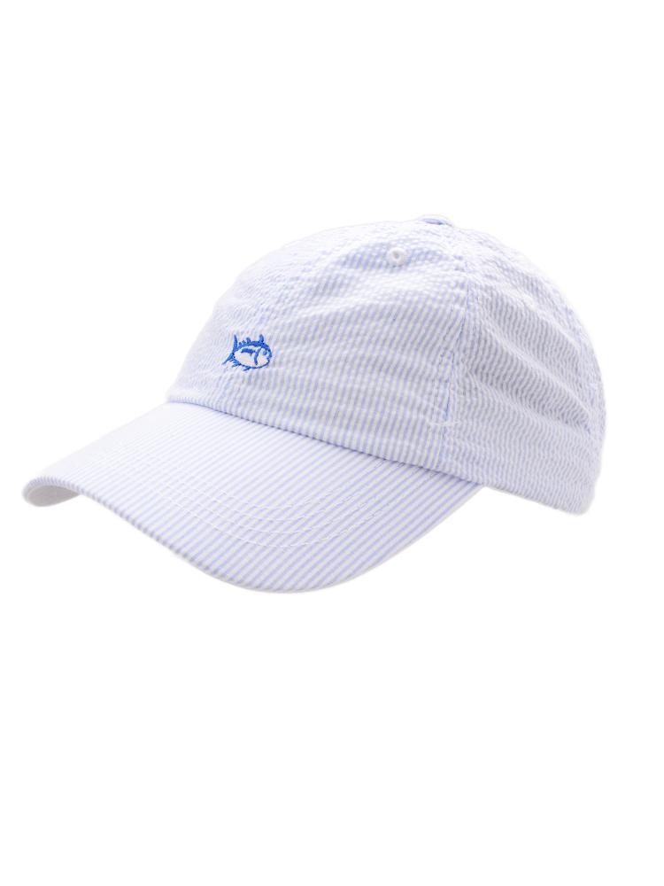 Southern Tide Seersucker Hat - Saint Bernard