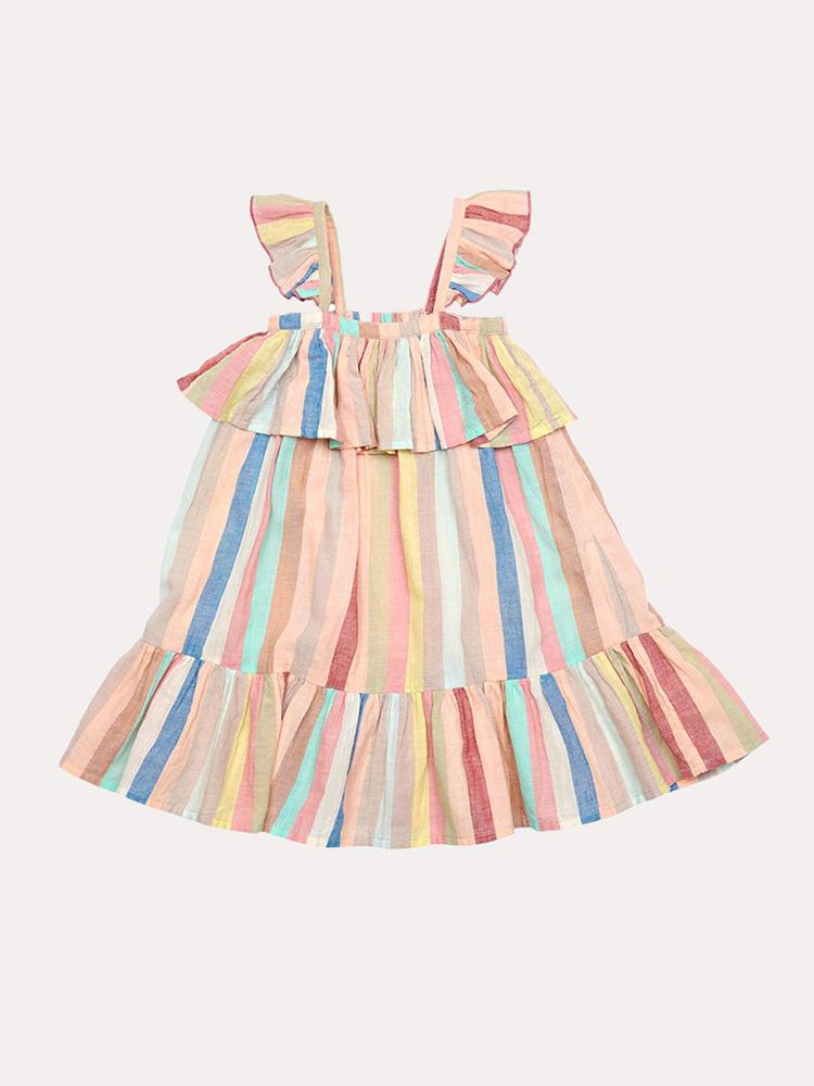 Pink Chicken Girls' Amalia Dress - Saint Bernard