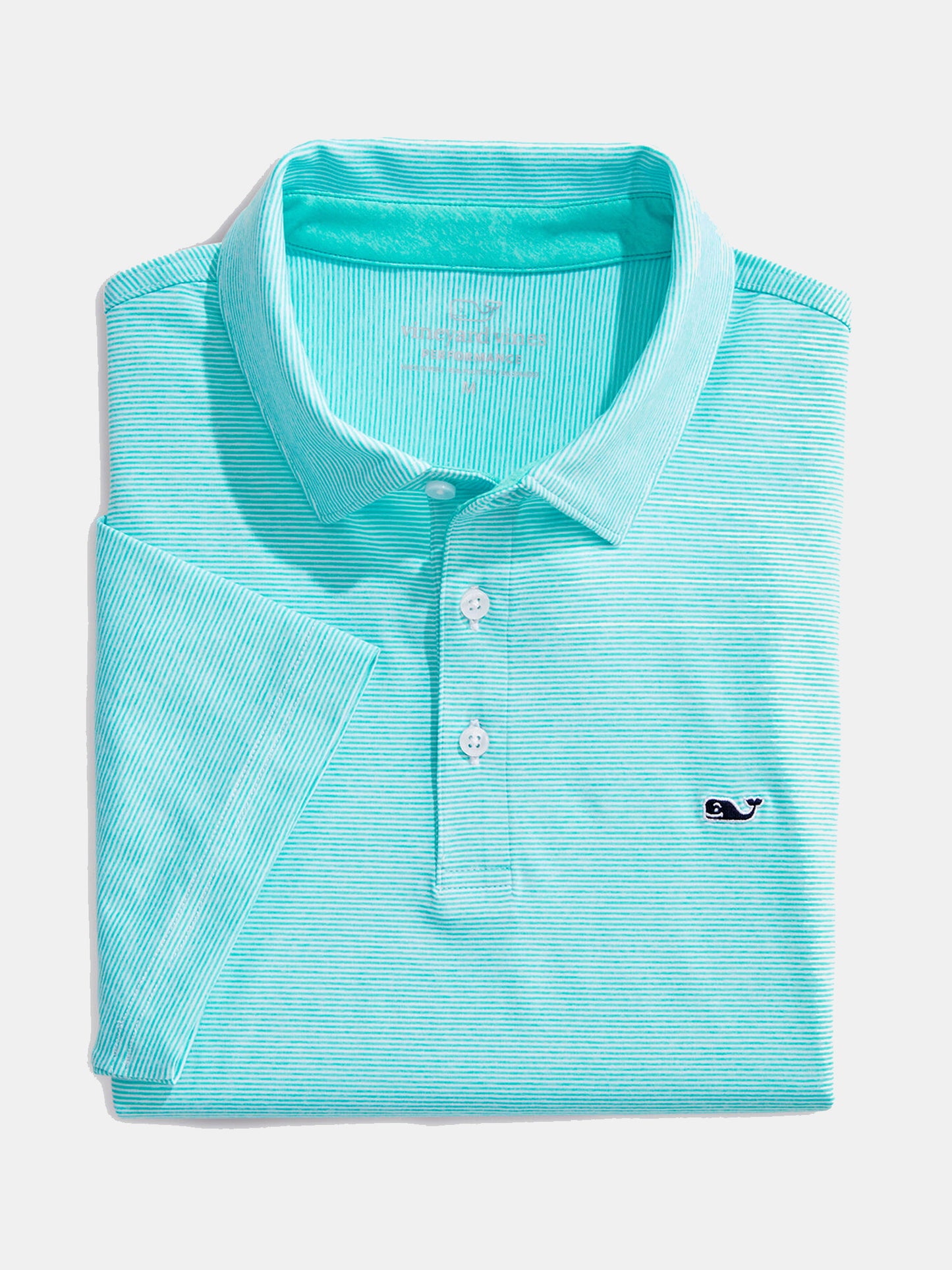 Vineyard Vines Men's Destin Stripe Sankaty Polo - Saint Bernard