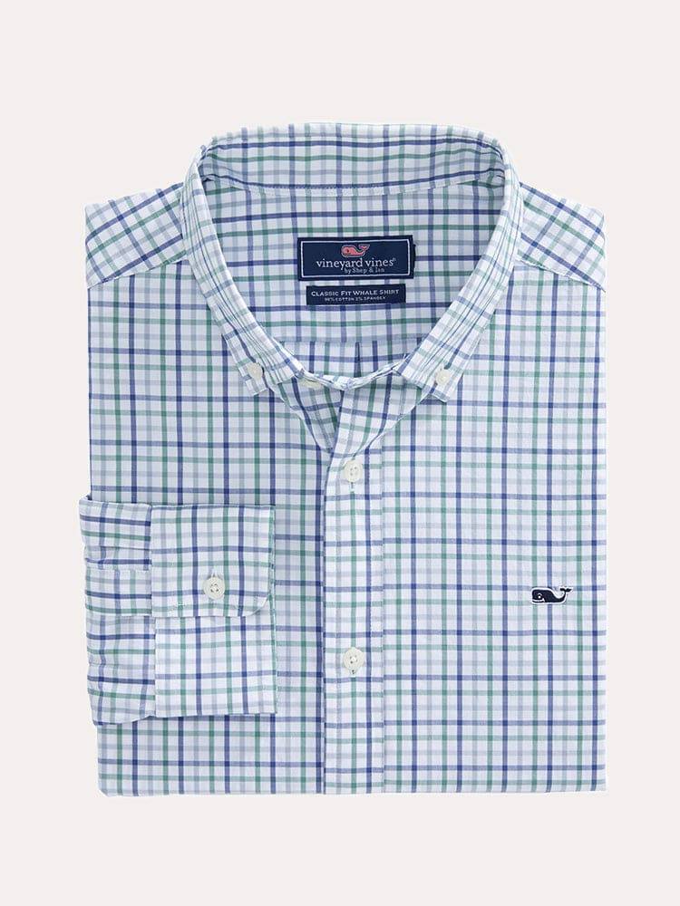 Vineyard Vines Water Street Classic Whale Shirt - Saint Bernard