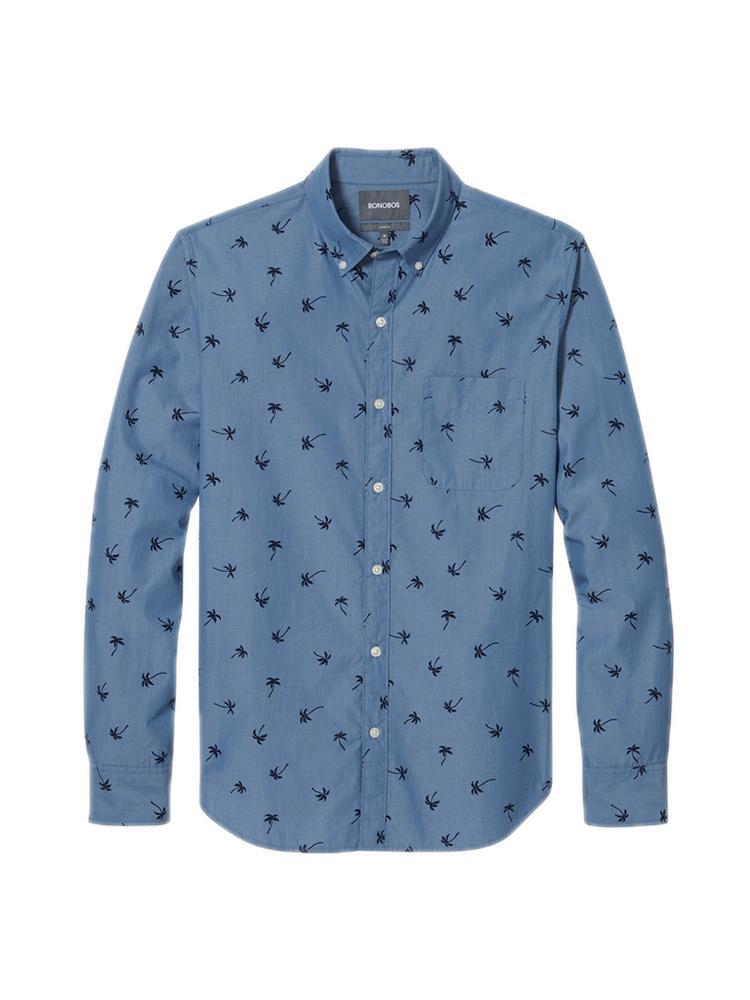 Bonobos Summerweight Shirt Slim Fit - Saint Bernard