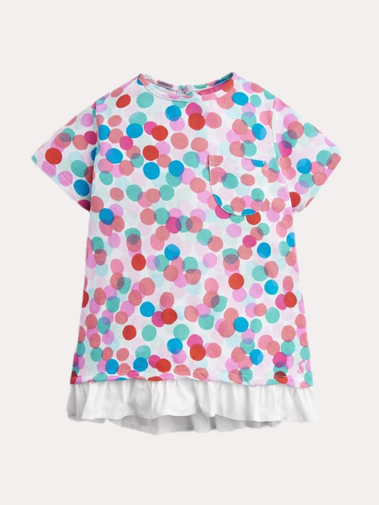 Little Joules Girls' Lulabella Dress - Saint Bernard