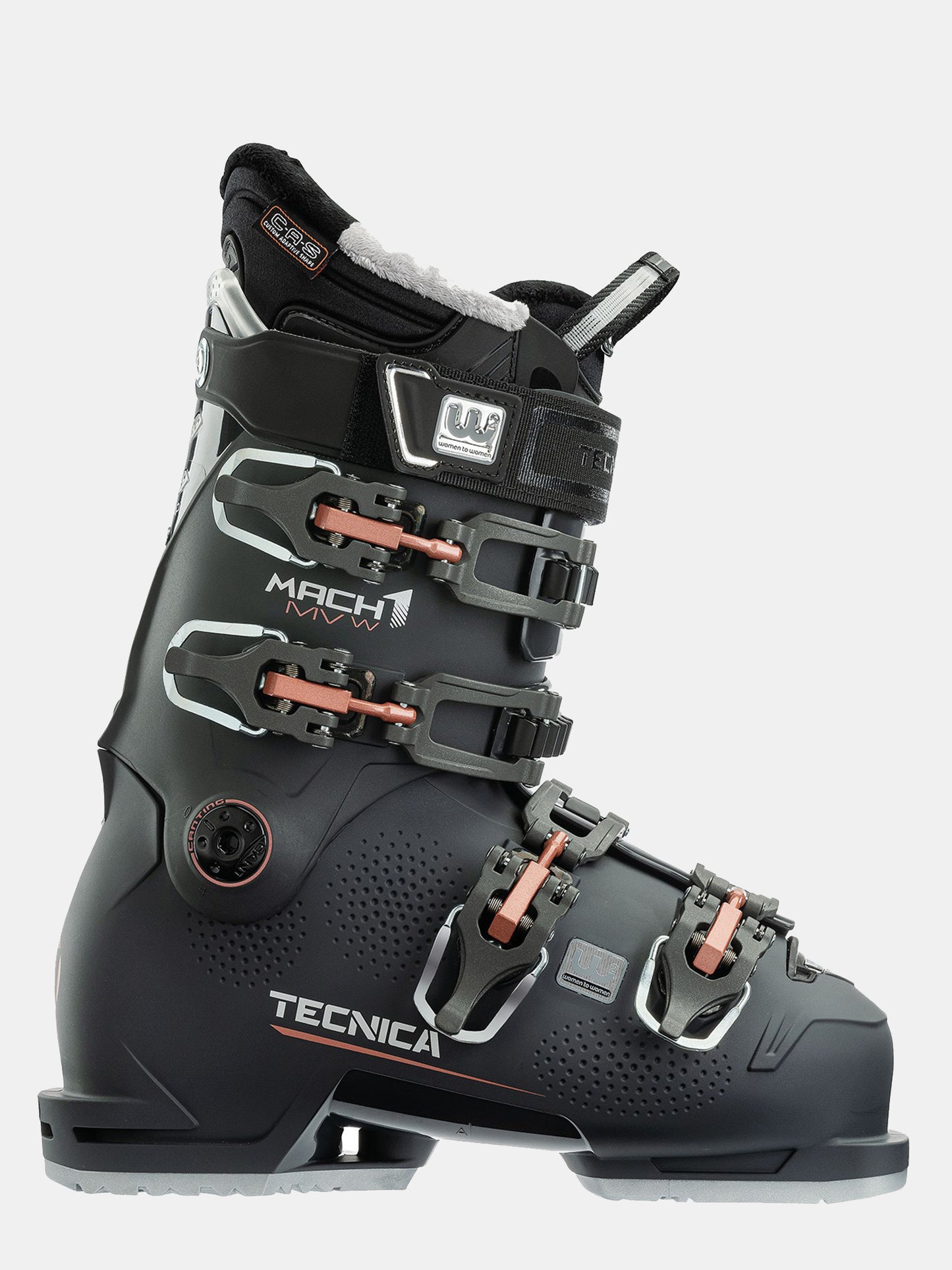 Tecnica Women's Mach1 MV 95 Ski Boots 2022 - Saint Bernard
