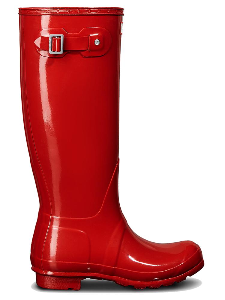 Hunter Women's Original Gloss Tall Rain Boot - Saint Bernard