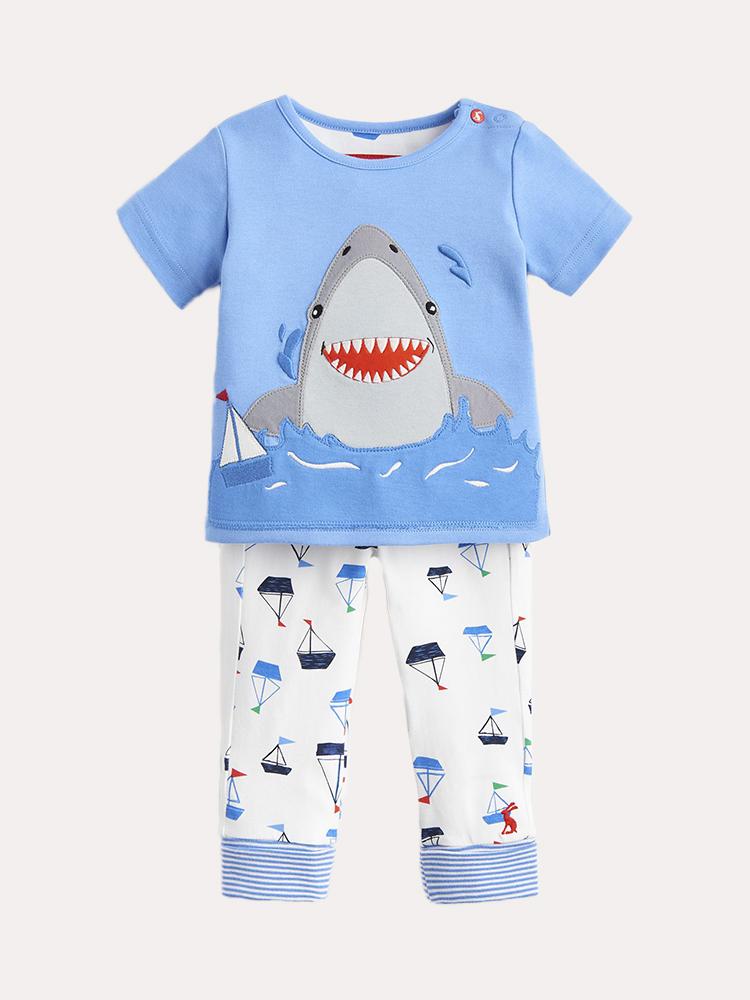 Little Joules Boys' Doodle Set - Saint Bernard