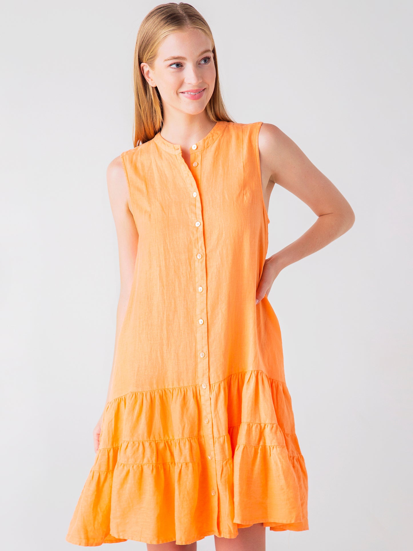 Joie Women's Alaga Mini Linen Dress - Saint Bernard