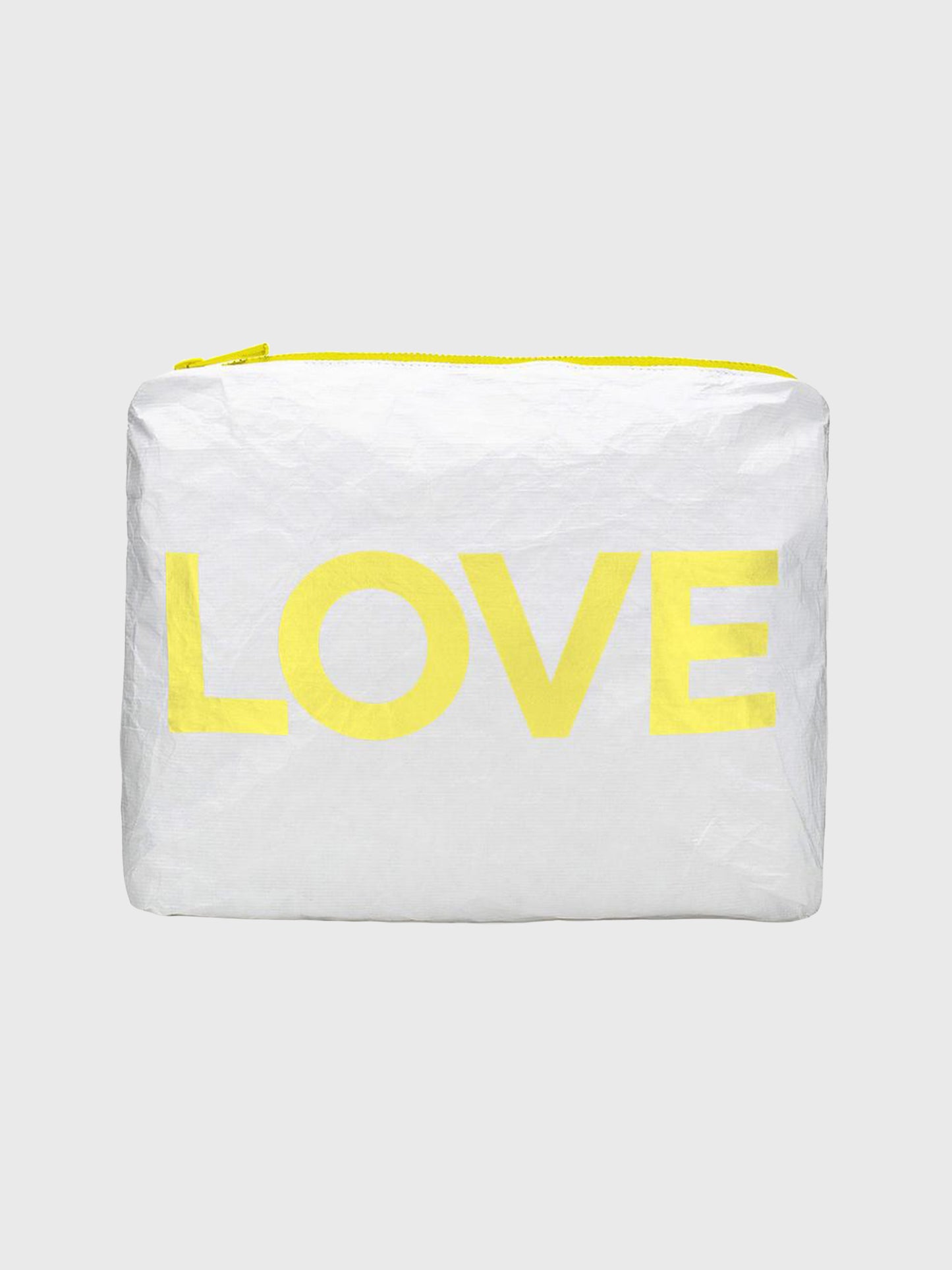 HiLoveTravel Two Piece Set White with Yellow Love Packs - Saint Bernard
