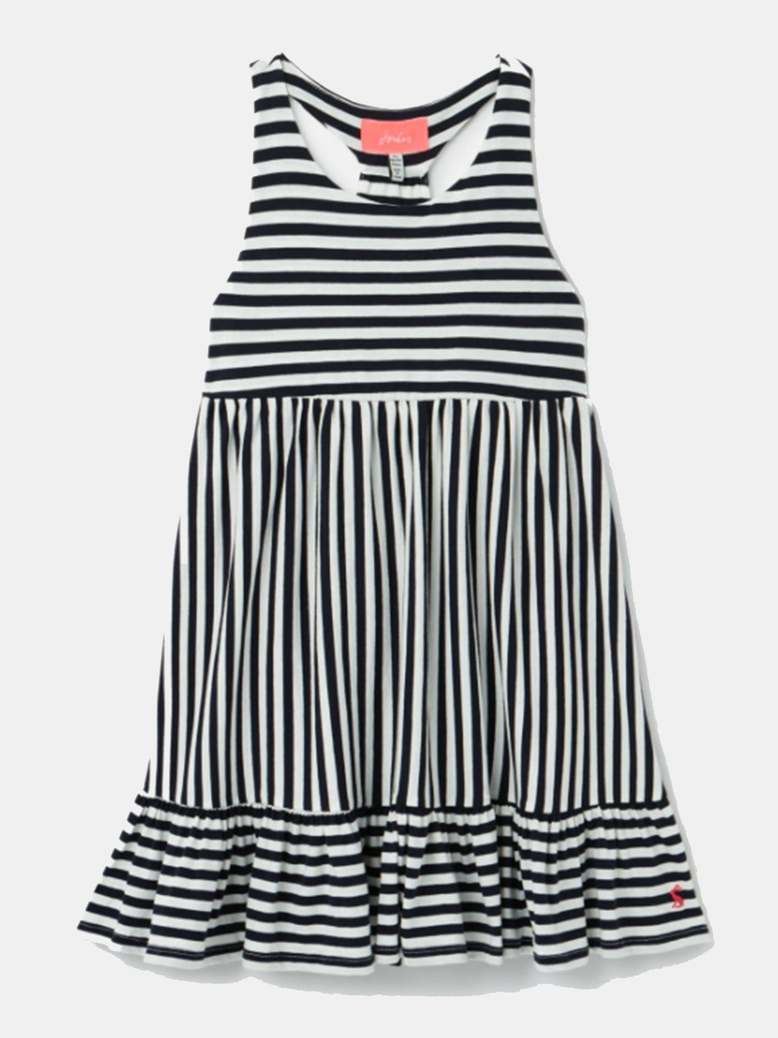 Little Joules Girls' Juno 1-12 Tiered Jersey Dress Saint Bernard Little Joules Girls' Juno 1-12 Tiered Jersey Dress Saint Bernard