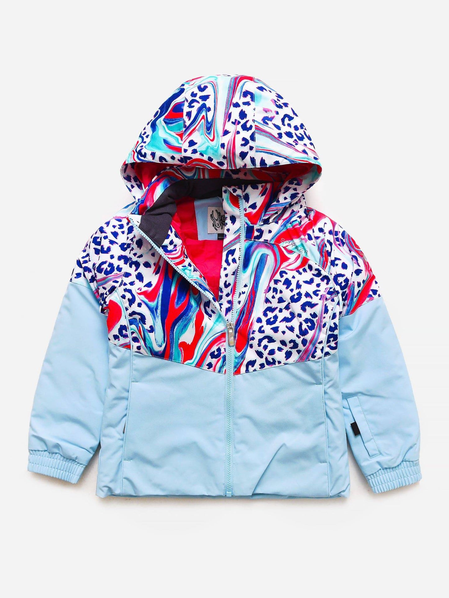 Spyder Girls' Conquer Insulated Ski Jacket - Saint Bernard