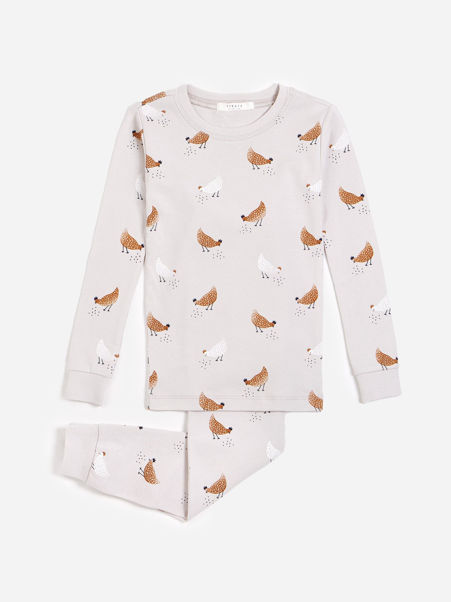 Petit Lem Baby's Knit Two Piece Pajama Set - Saint Bernard