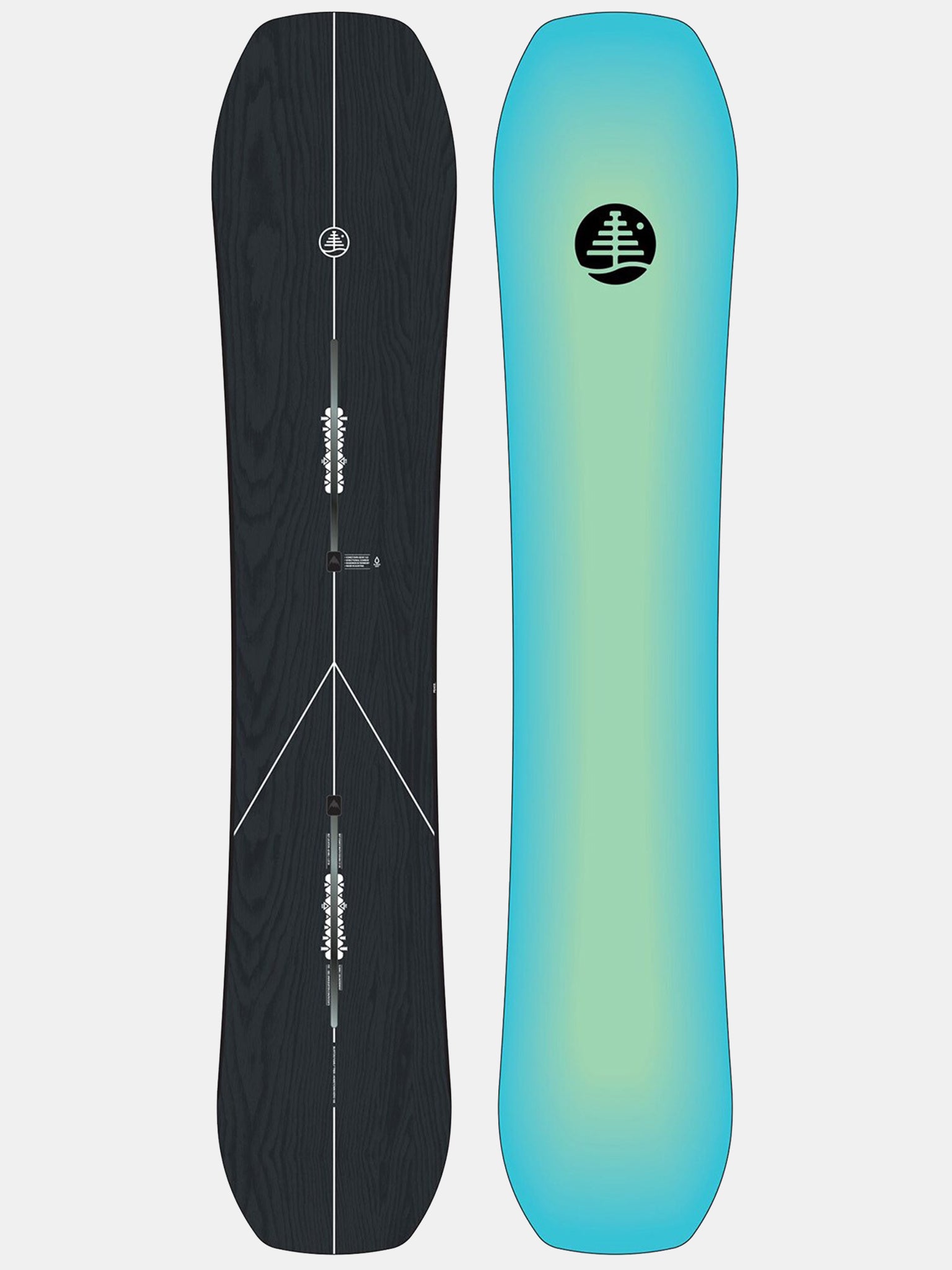 black and green burton snowboard Burton Family Tree Hometown Hero Snowboard 2022