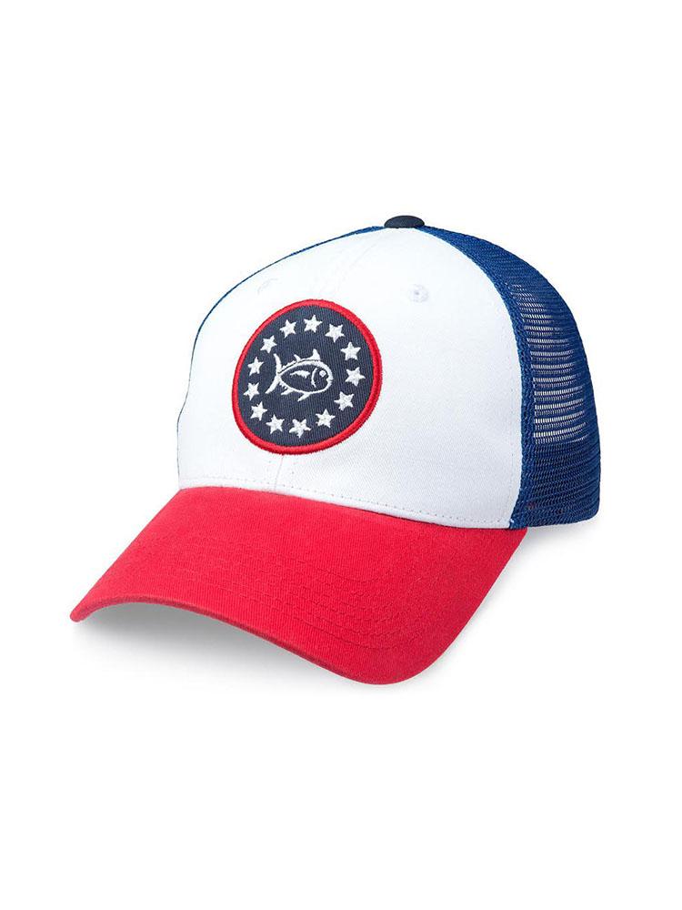 Southern Tide Front Runner Trucker Hat - Saint Bernard