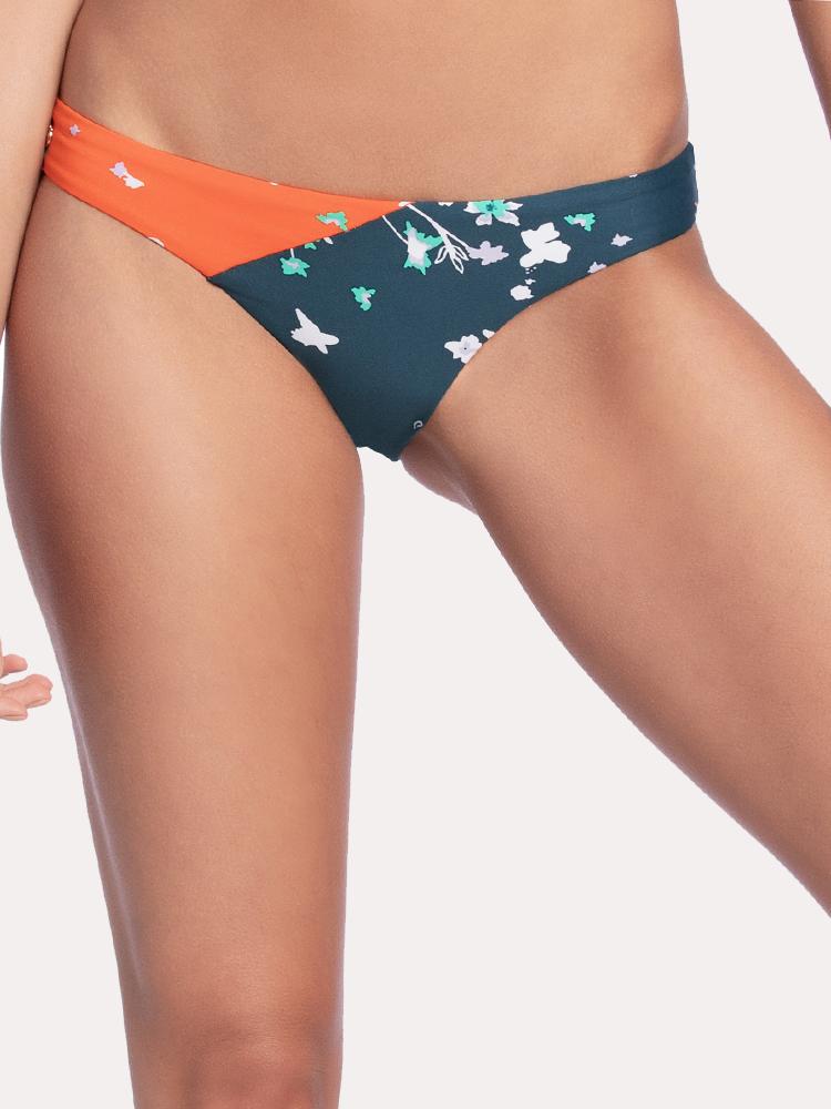 Maaji Women's Wildflower Portrait Bikini Bottom - Saint Bernard