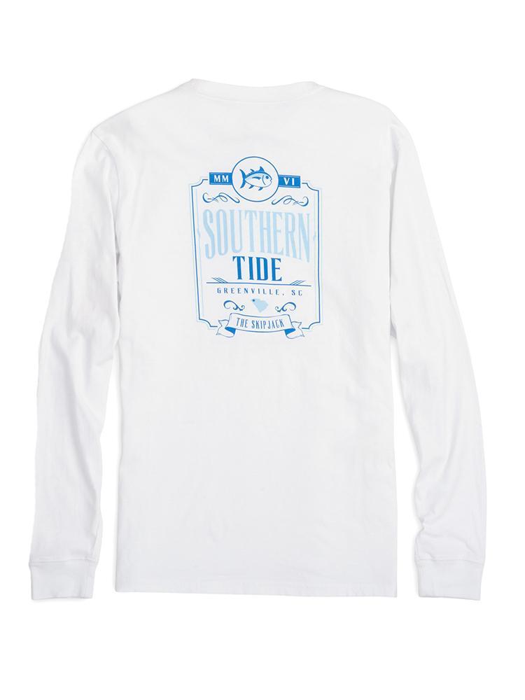 Southern Tide Saloon Long Sleeve T Shirt