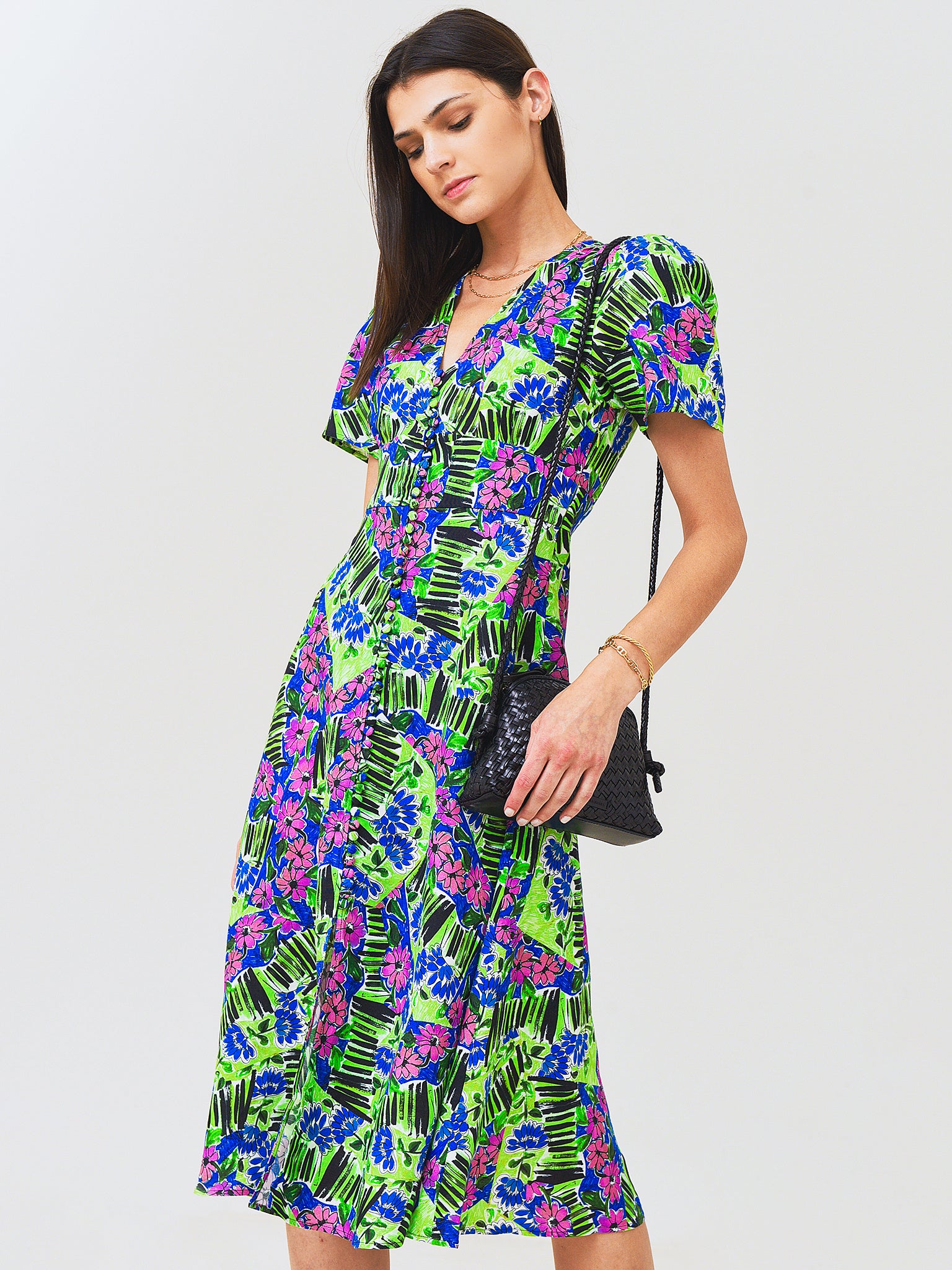 slim fit dress slacks Hunter Bell Women's Larson Dress – Saint Bernard