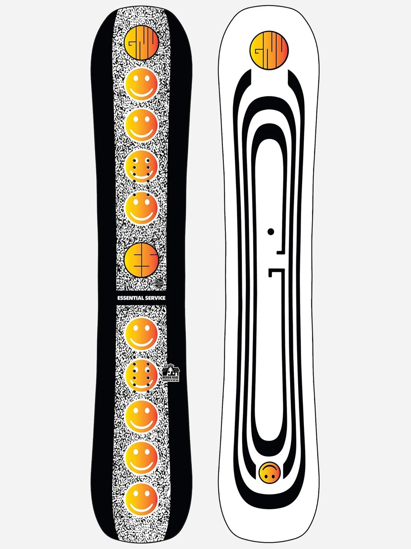 GNU Essential Service C2 Snowboard 2023 - Saint Bernard