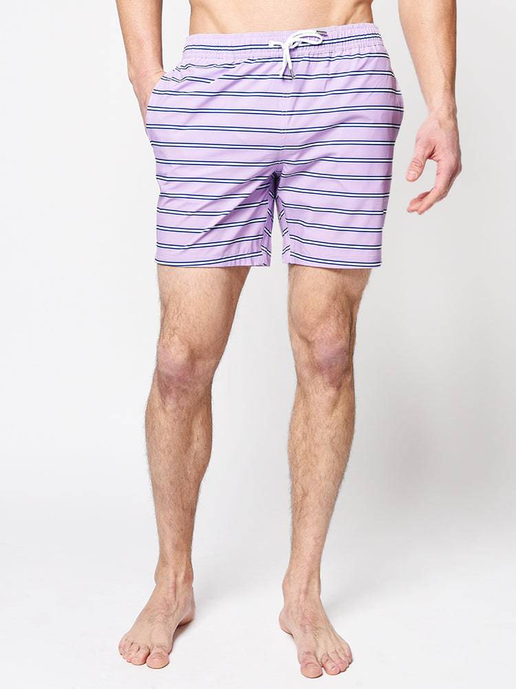 Bonobos Men’s Riviera 7" E-Waist Swim Trunk - Saint Bernard