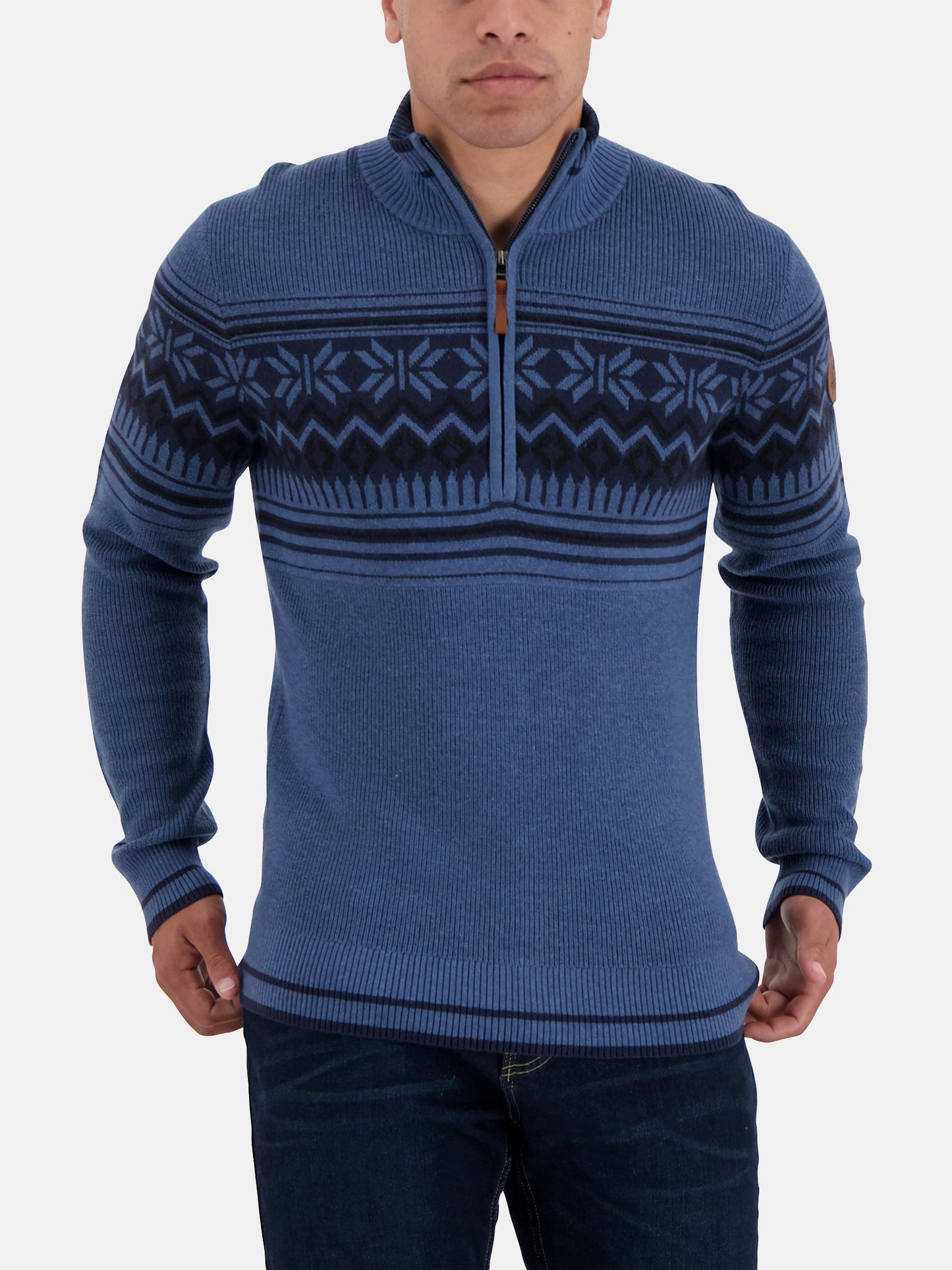 Obermeyer Men's Jeremiah Ski Sweater - Saint Bernard