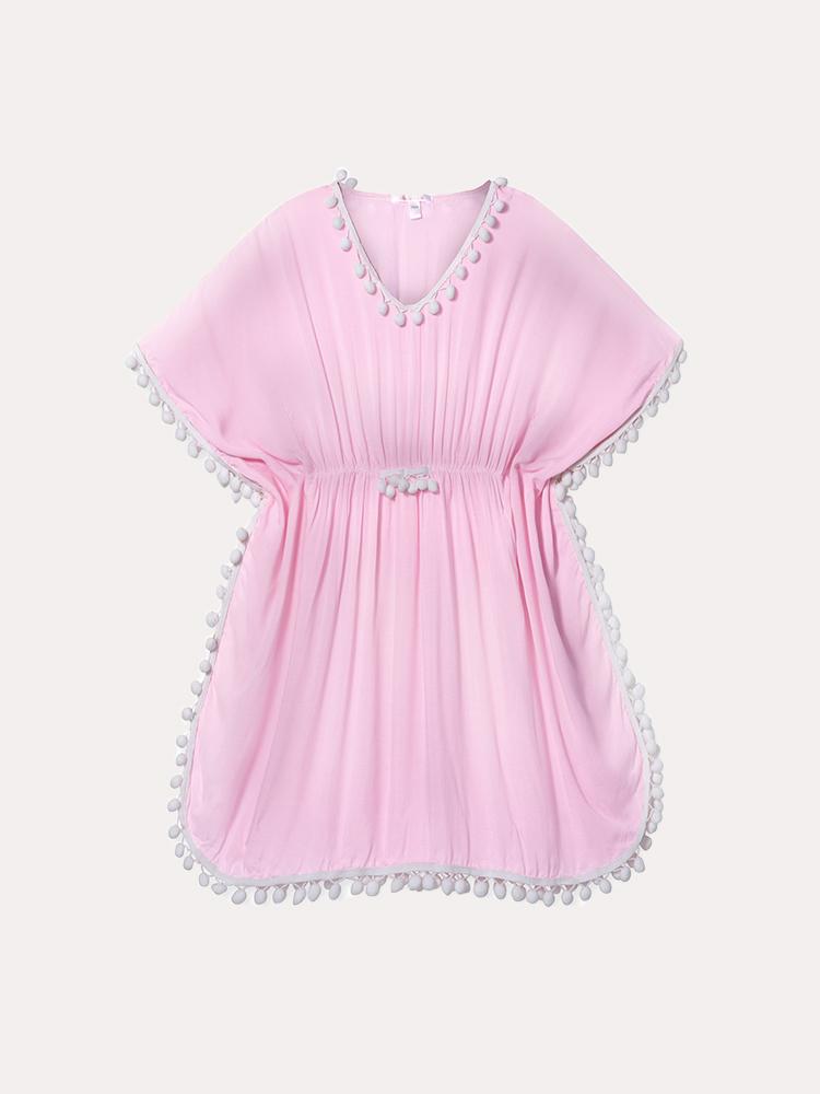 Stella Cove Girls' Pink Sailor Poncho - Saint Bernard