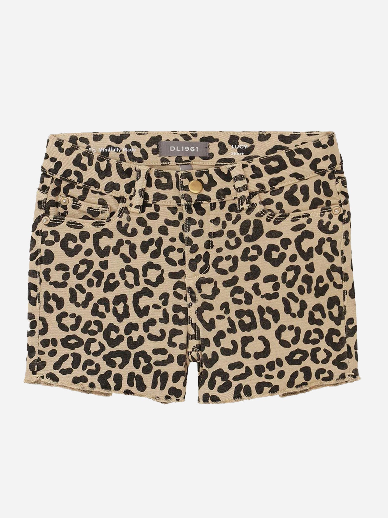 DL1961 Girls Lucy Cut Off Shorts – Classic Frayed Hem Denim Shorts