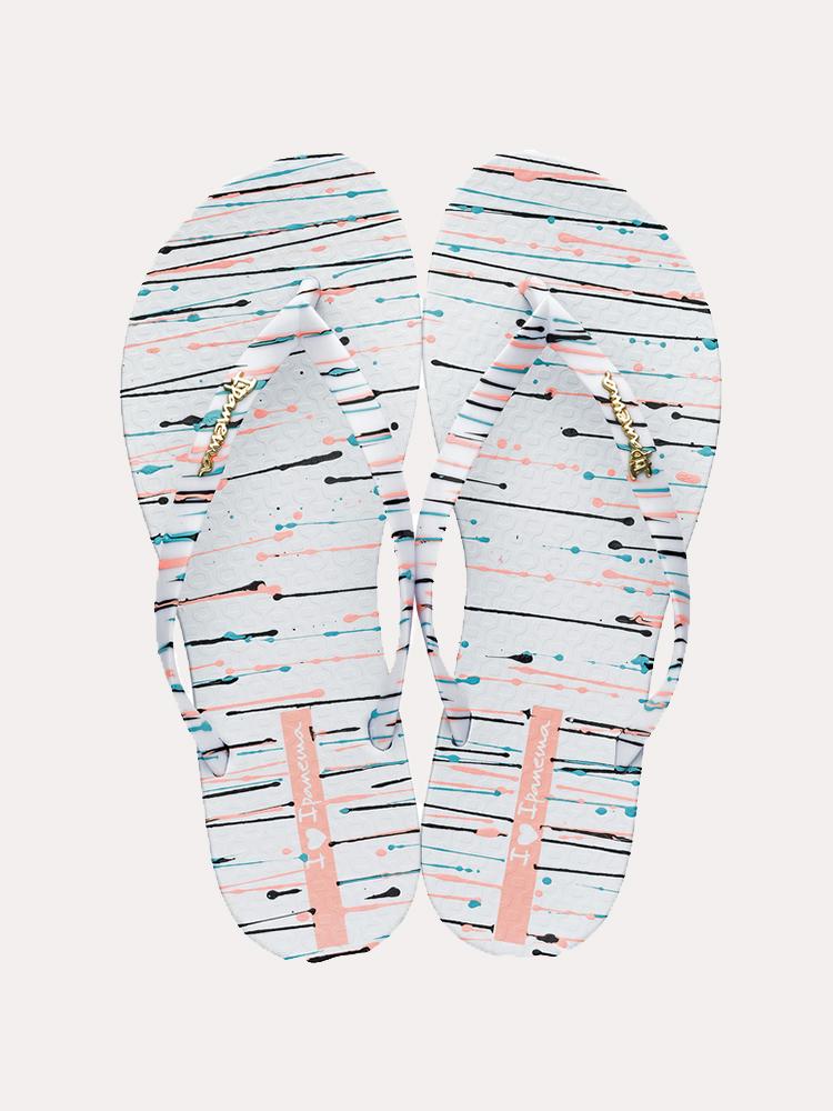 Ipanema Women's Wave Art Flip Flop - Saint Bernard