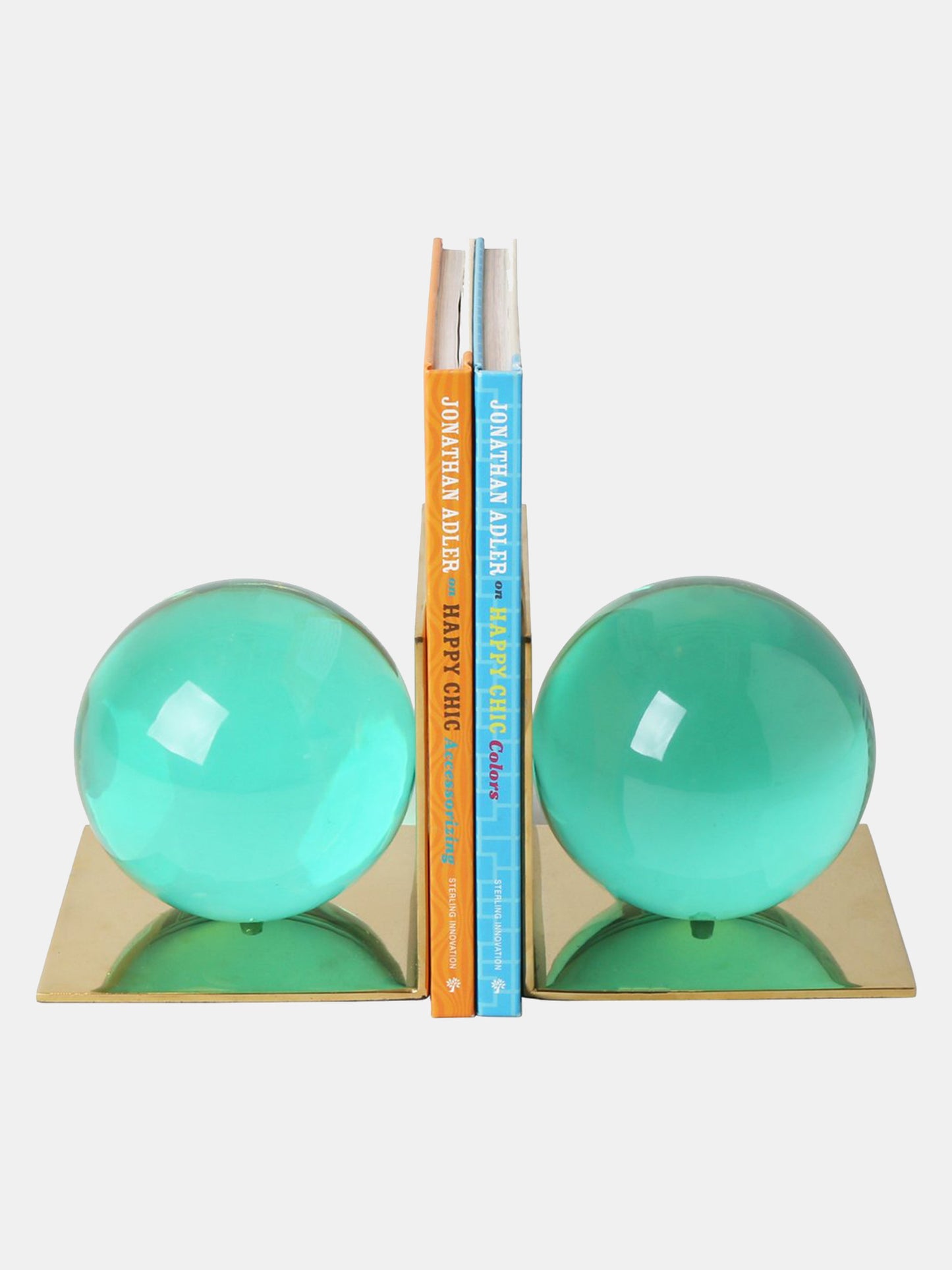 Jonathan Adler Globo Bookends - Saint Bernard