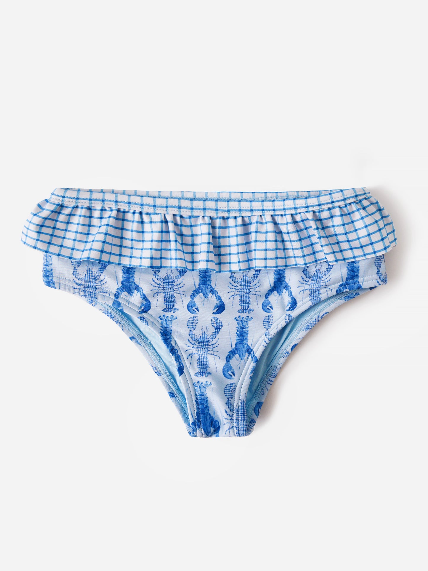 Classic Prep Girls' Lana Ruffle Bikini Bottom - Saint Bernard