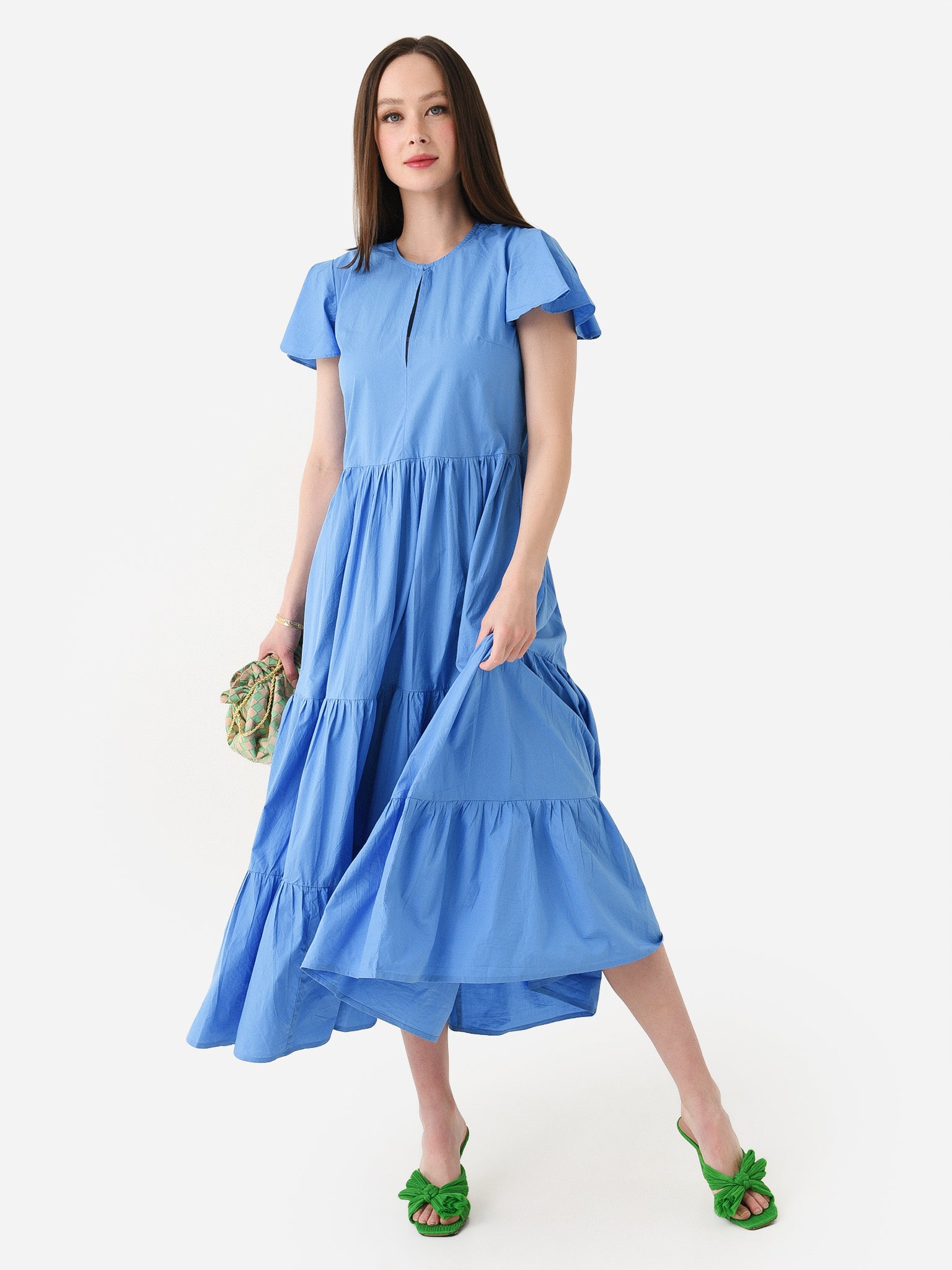 Oliphant Women's V-Neck Maxi Dress Oliphant Women's V-Neck Maxi Dress