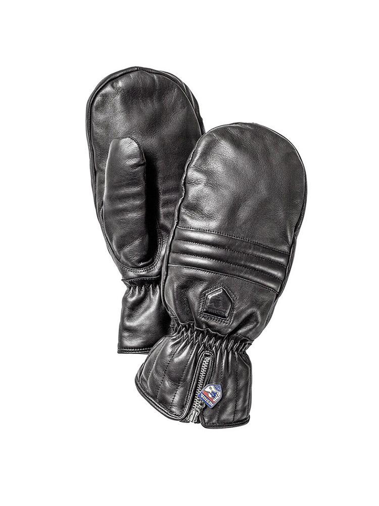 Hestra Leather Swisswool Classic Mitt - Saint Bernard