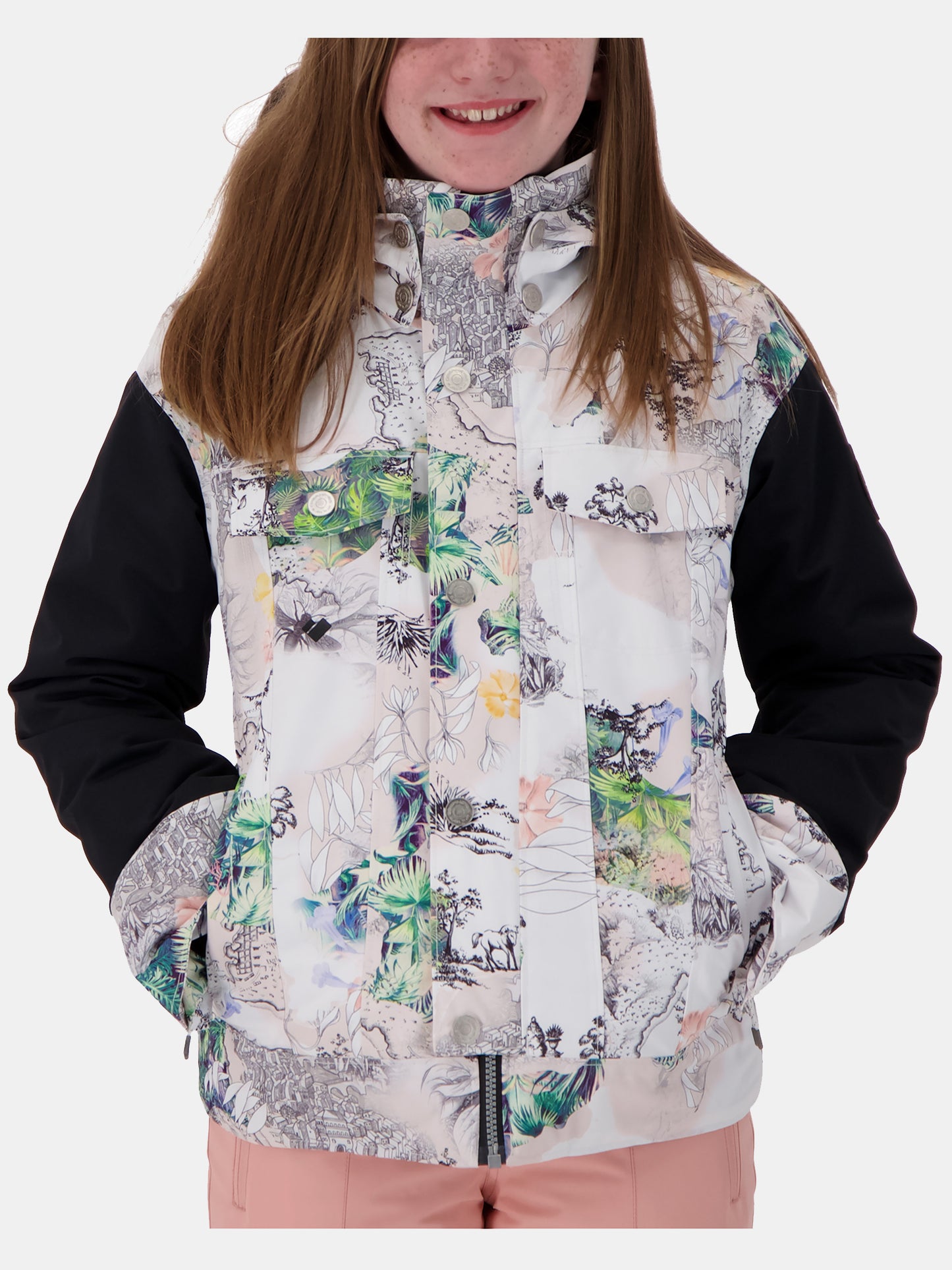 Obermeyer Girls' June Jacket - Saint Bernard