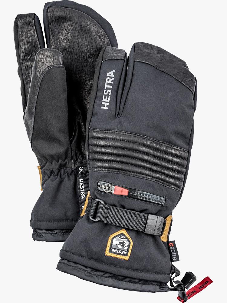Hestra Men’s All Mountain CZone 3-Finger Ski Glove - Saint Bernard