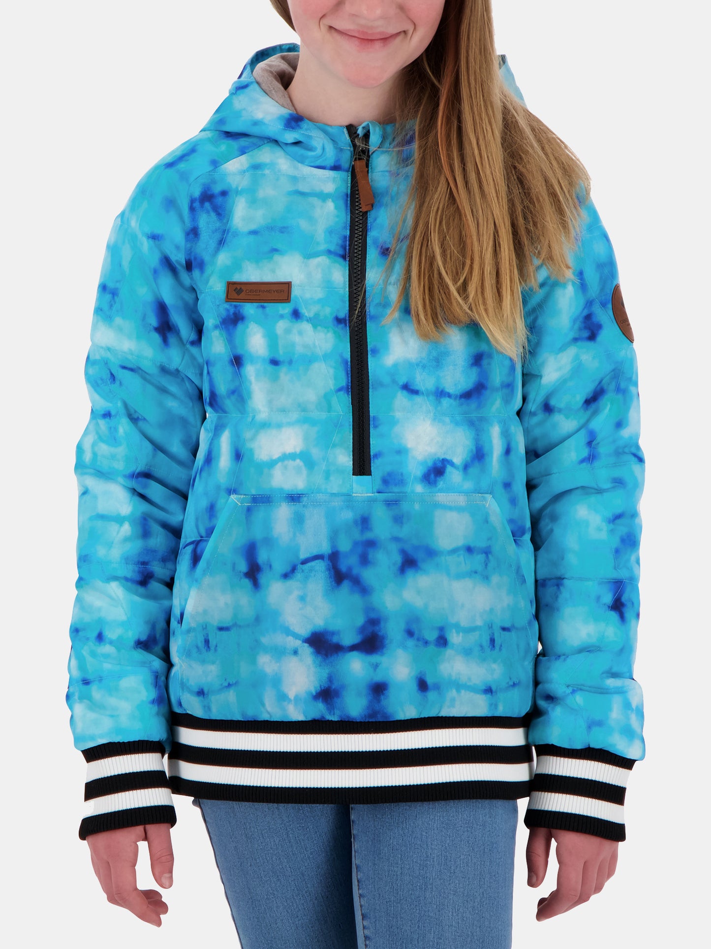 Obermeyer Girls' Peri Down Anorak - Saint Bernard