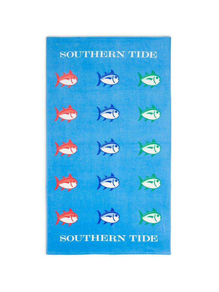 Southern Tide Skipper Beach Towel - Saint Bernard