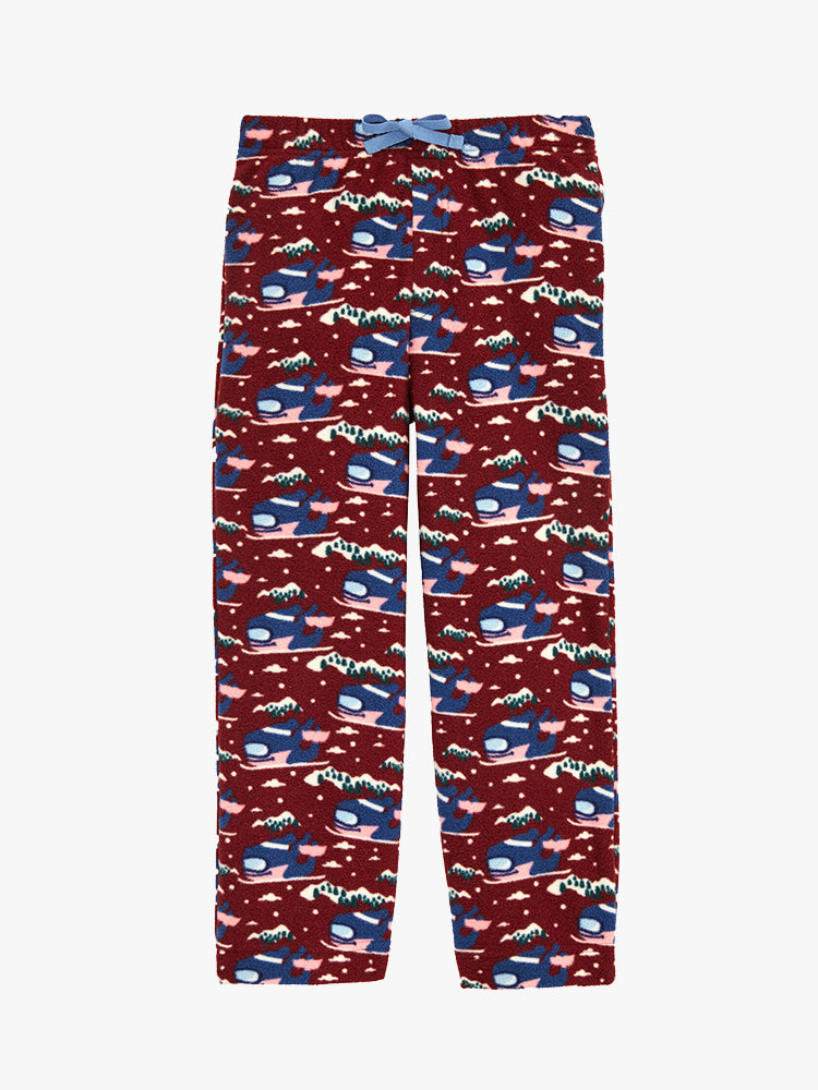 Vineyard Vines Boys' Printed Fleece Lounge Pant - Saint Bernard