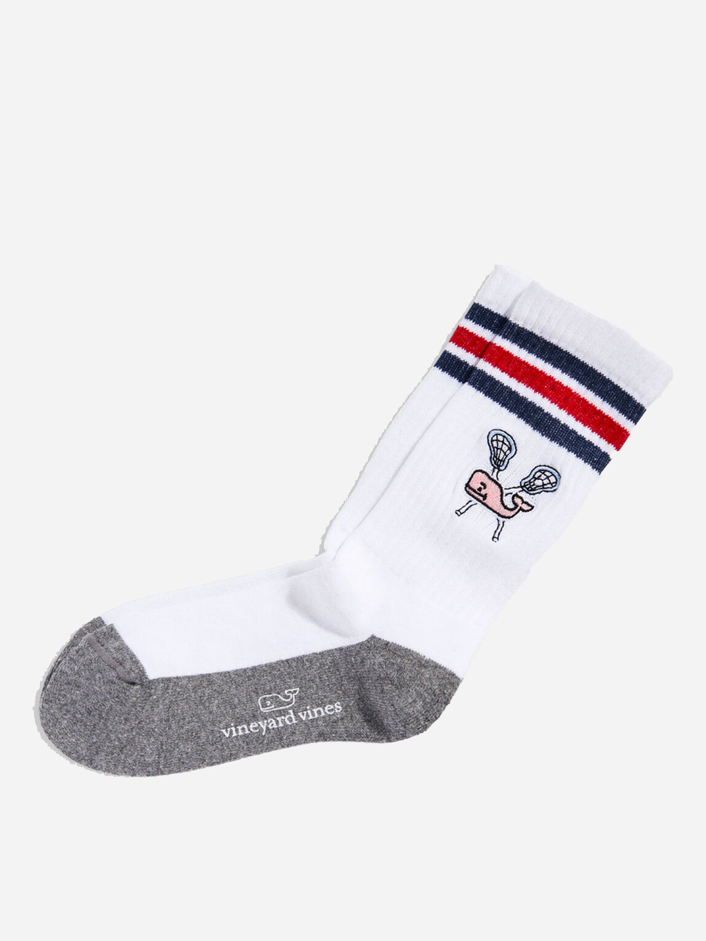 Vineyard Vines Boys' Lacrosse Whale Athletic Sock - Saint Bernard