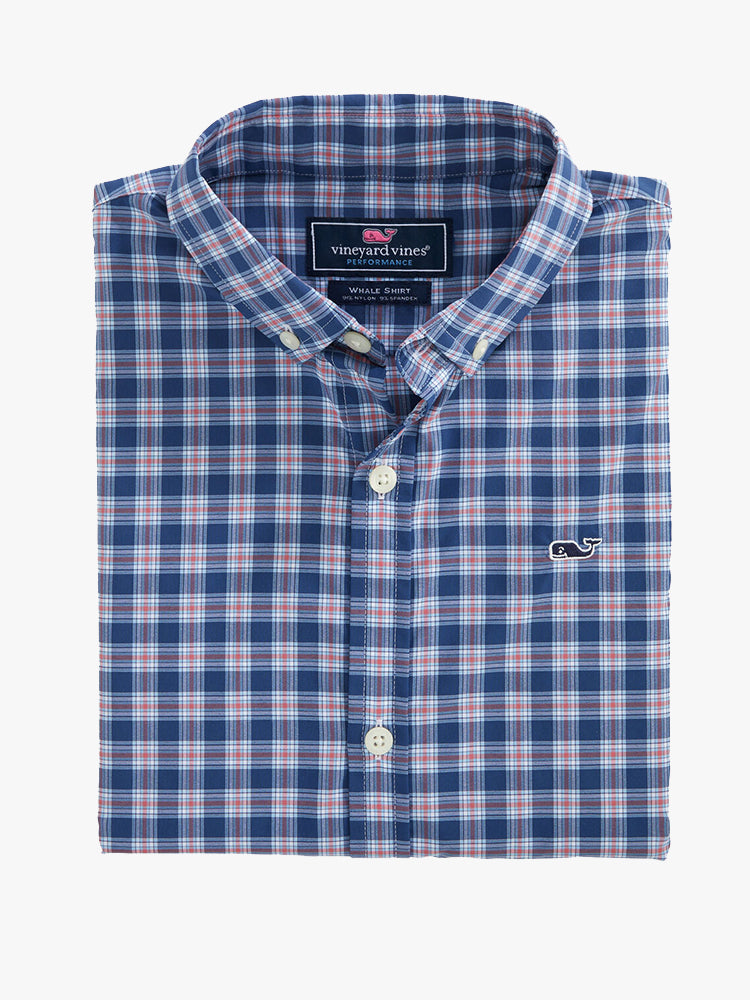 Vineyard Vines Brookings Performance Whale Shirt - Saint Bernard