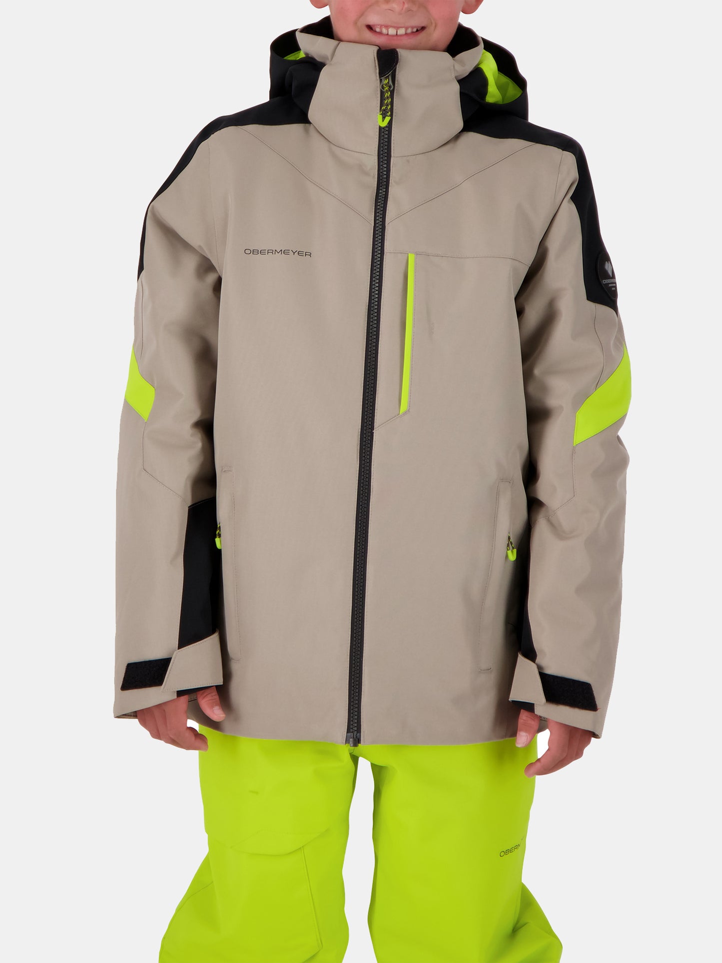 Obermeyer Boys' Fleet Jacket - Saint Bernard