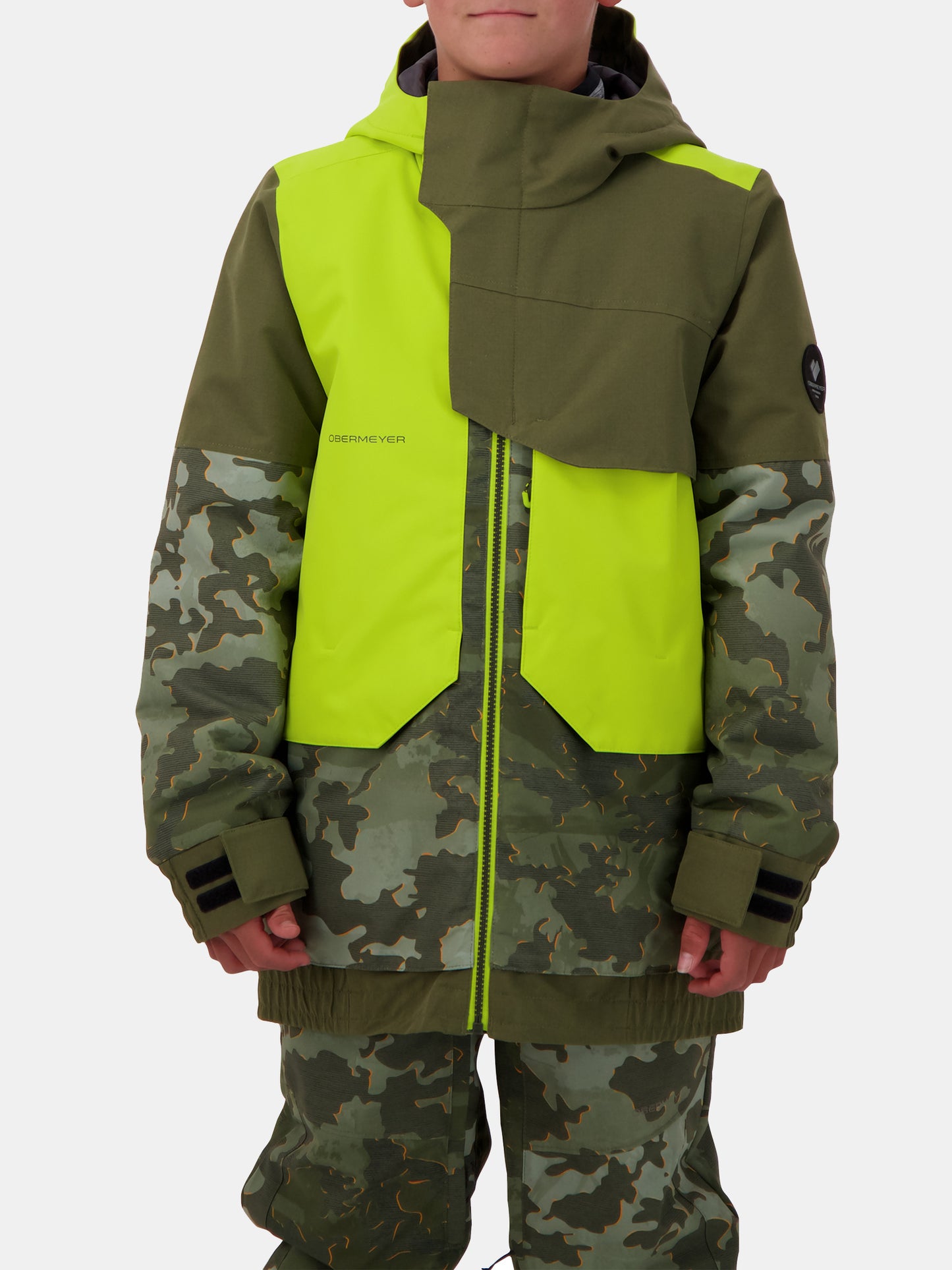 Obermeyer Boys' Gage Jacket - Saint Bernard