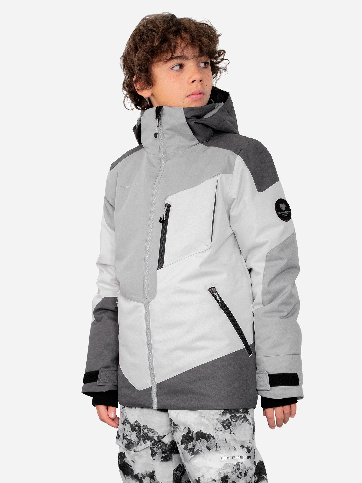 Obermeyer Boys' Outland Jacket - Saint Bernard