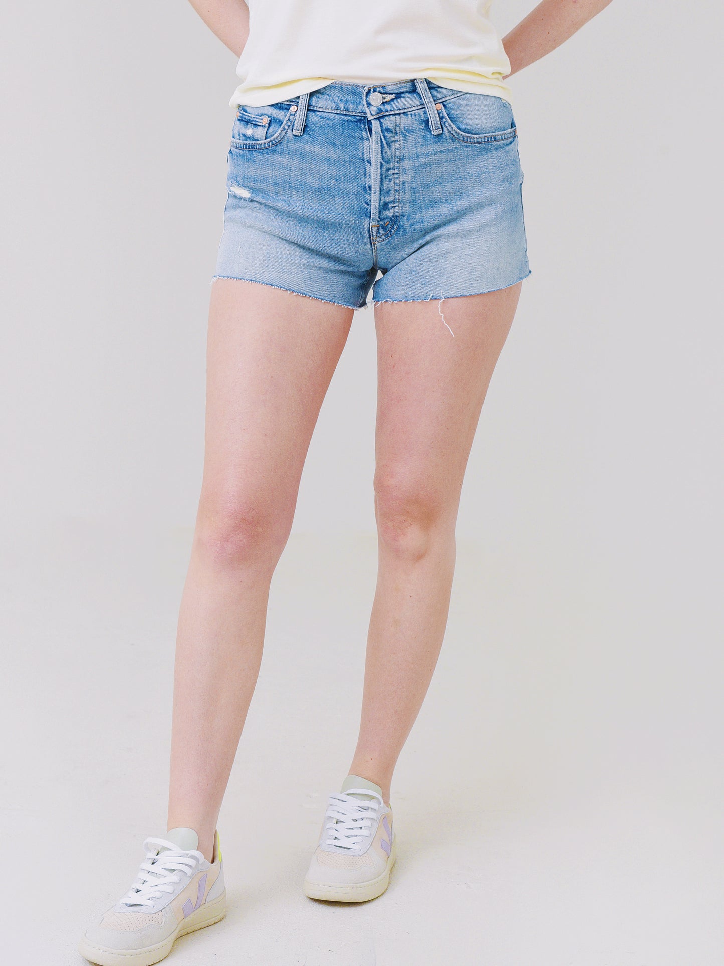 Mother Women's The Tomcat Kick Fray Short - Saint Bernard