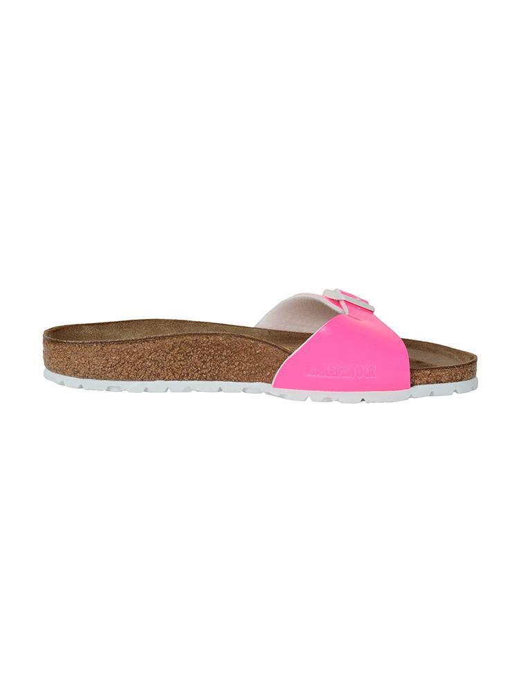 Birkenstock Women's Madrid Sandal Neon Pink Saint Bernard