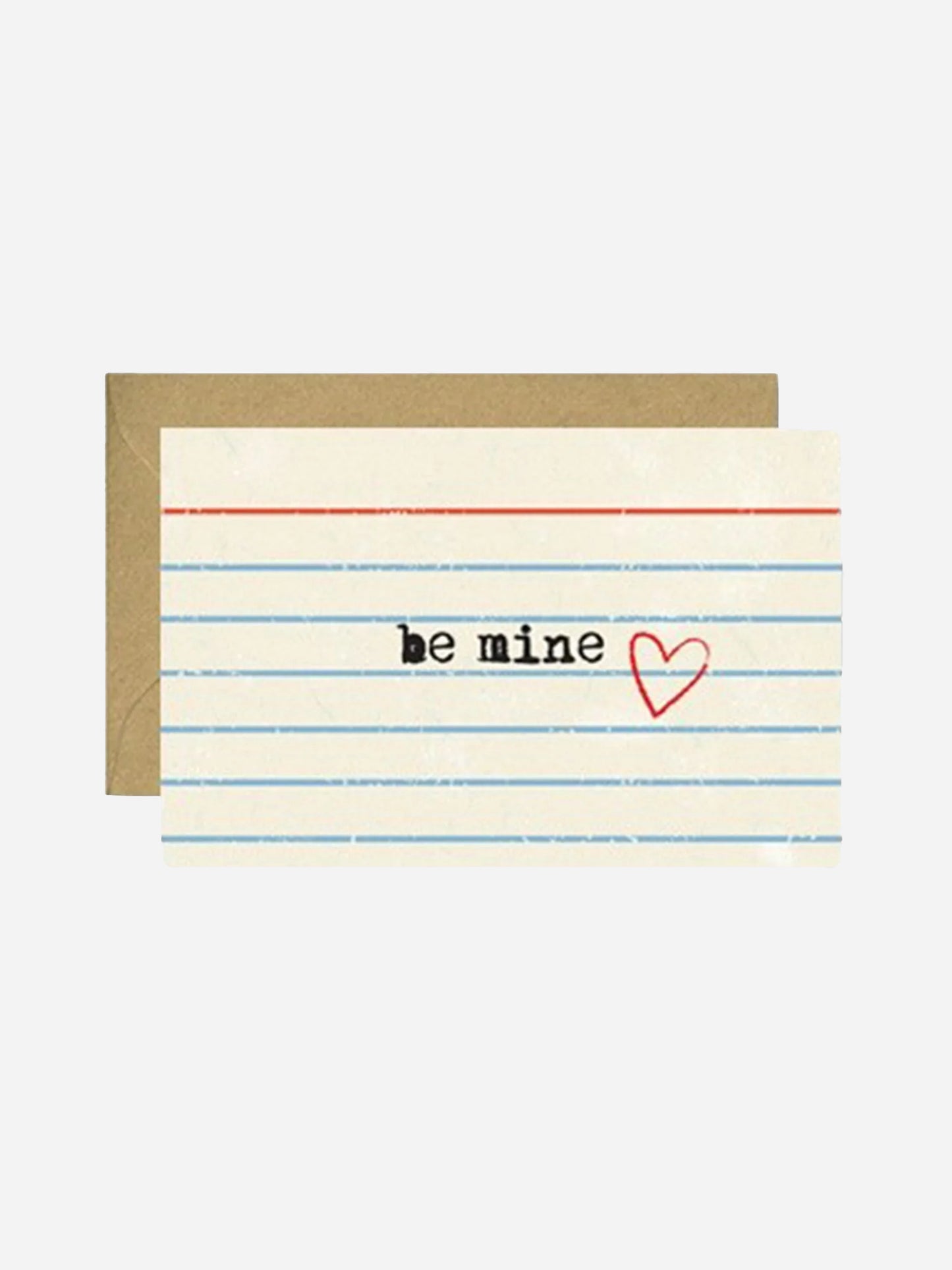 The Found Be Mine Enclosure Card - Saint Bernard