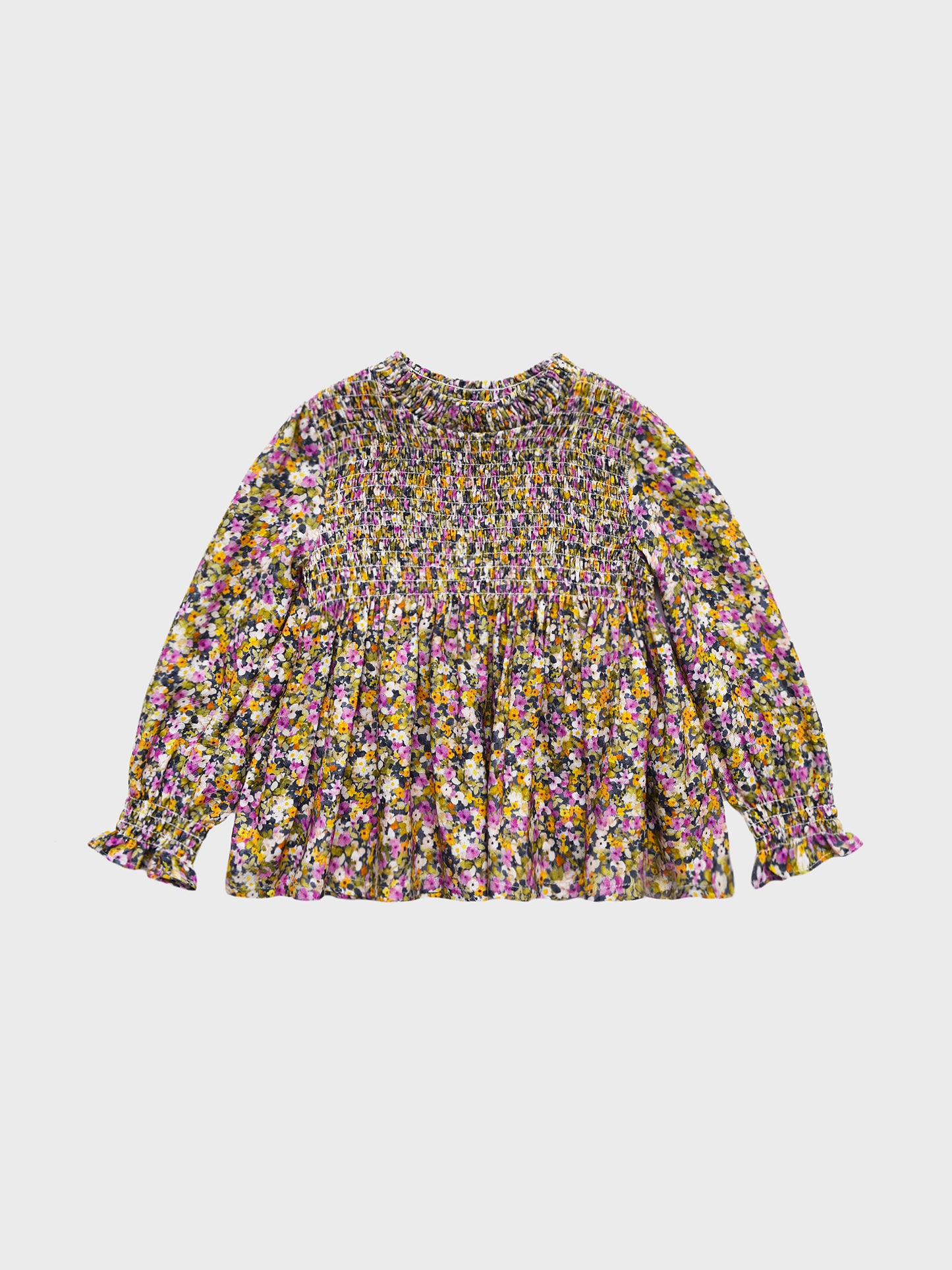 Mayoral Girls' Honeycomb Blouse - Saint Bernard
