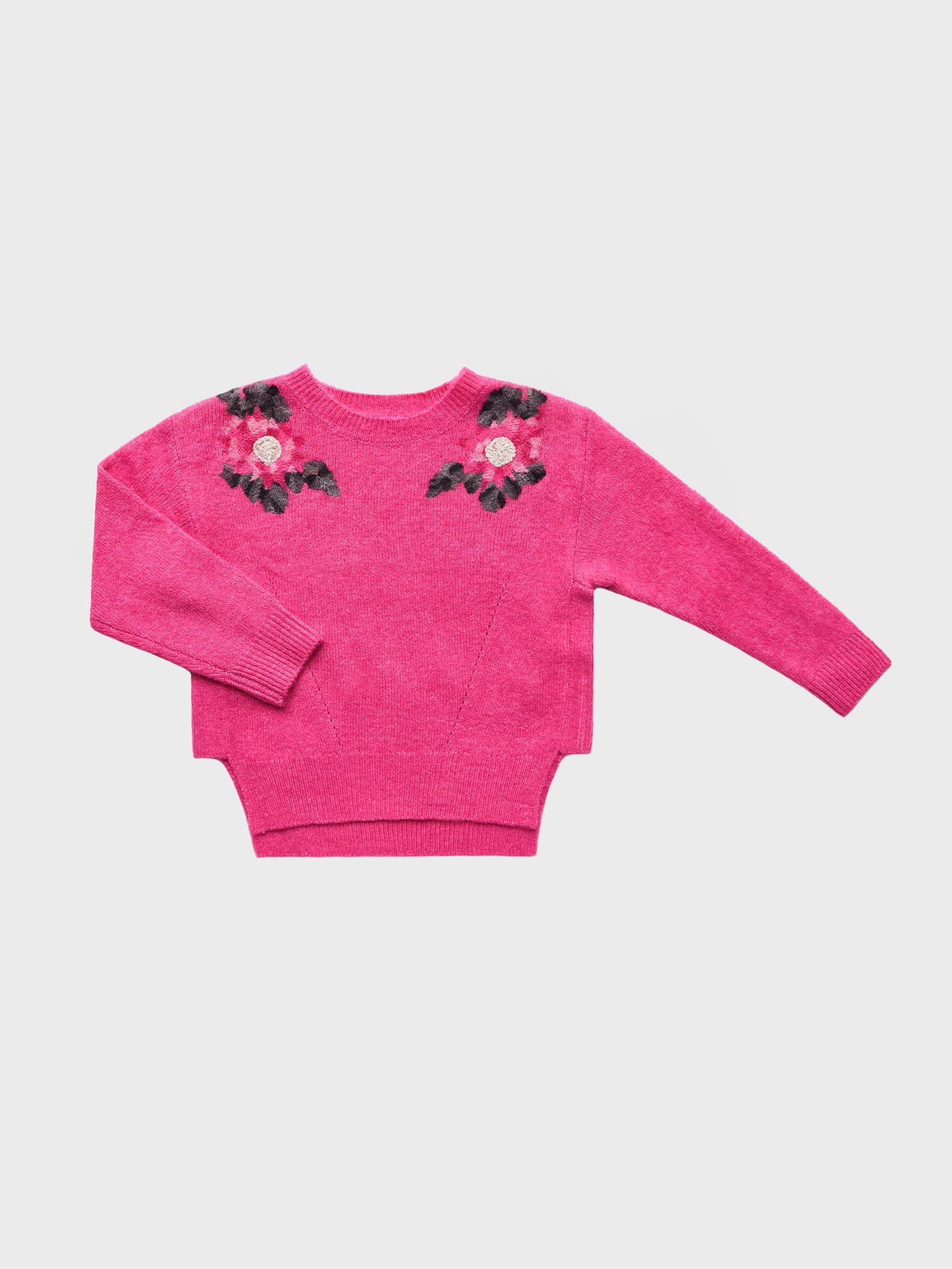 Mayoral Girls' Fine Knit Sweater - Saint Bernard