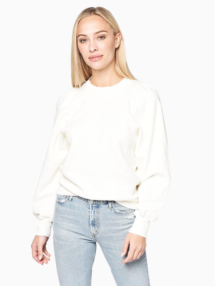 Citizens of Humanity women’s Mari Racer Sweatshirt - Saint Bernard