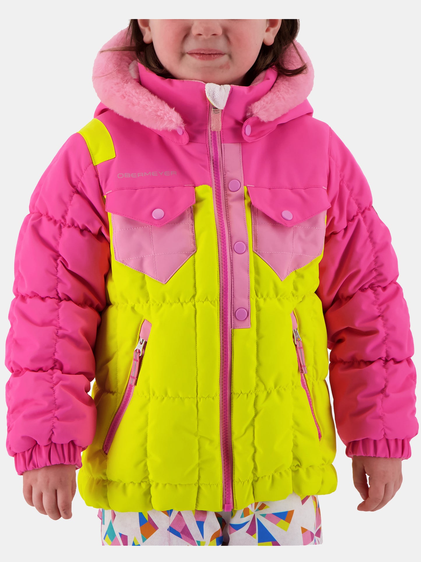 Obermeyer Girls' Jamie Jacket - Saint Bernard